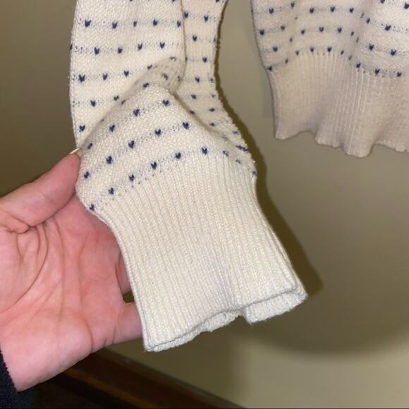 VNTG WINONA KNITS crewneck sweater S grandma core cabin core - Picture 3 of 6